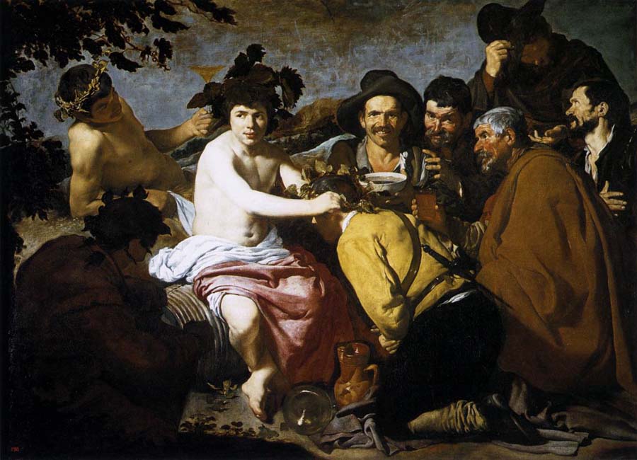 Diego Velazquez The Triumph of Bacchus